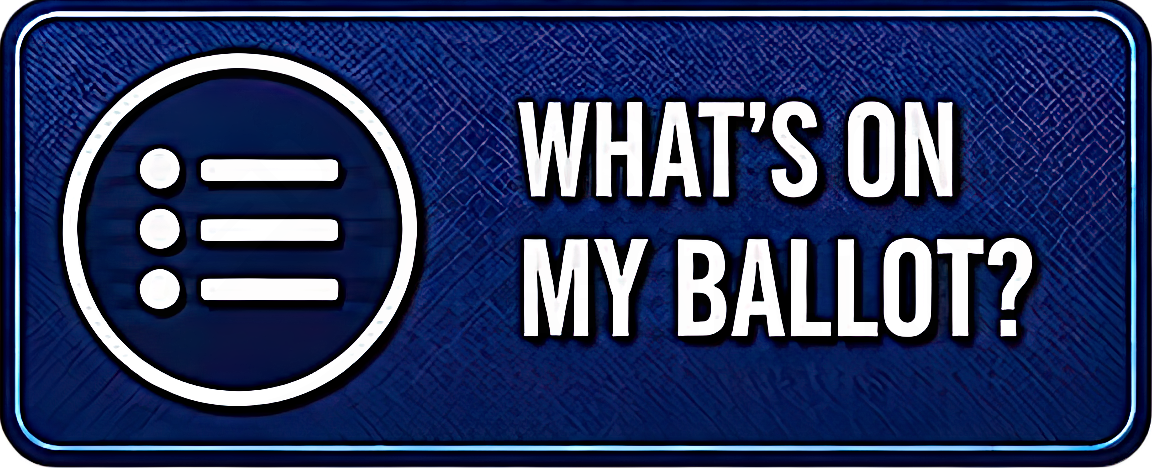 What's on my ballot button
