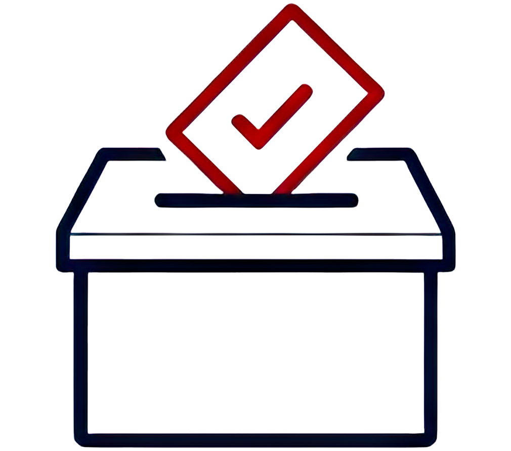 drop off my ballot icon